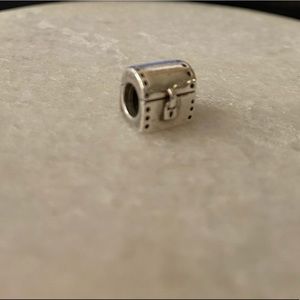 Retired Pandora Charm-Treasure Chest